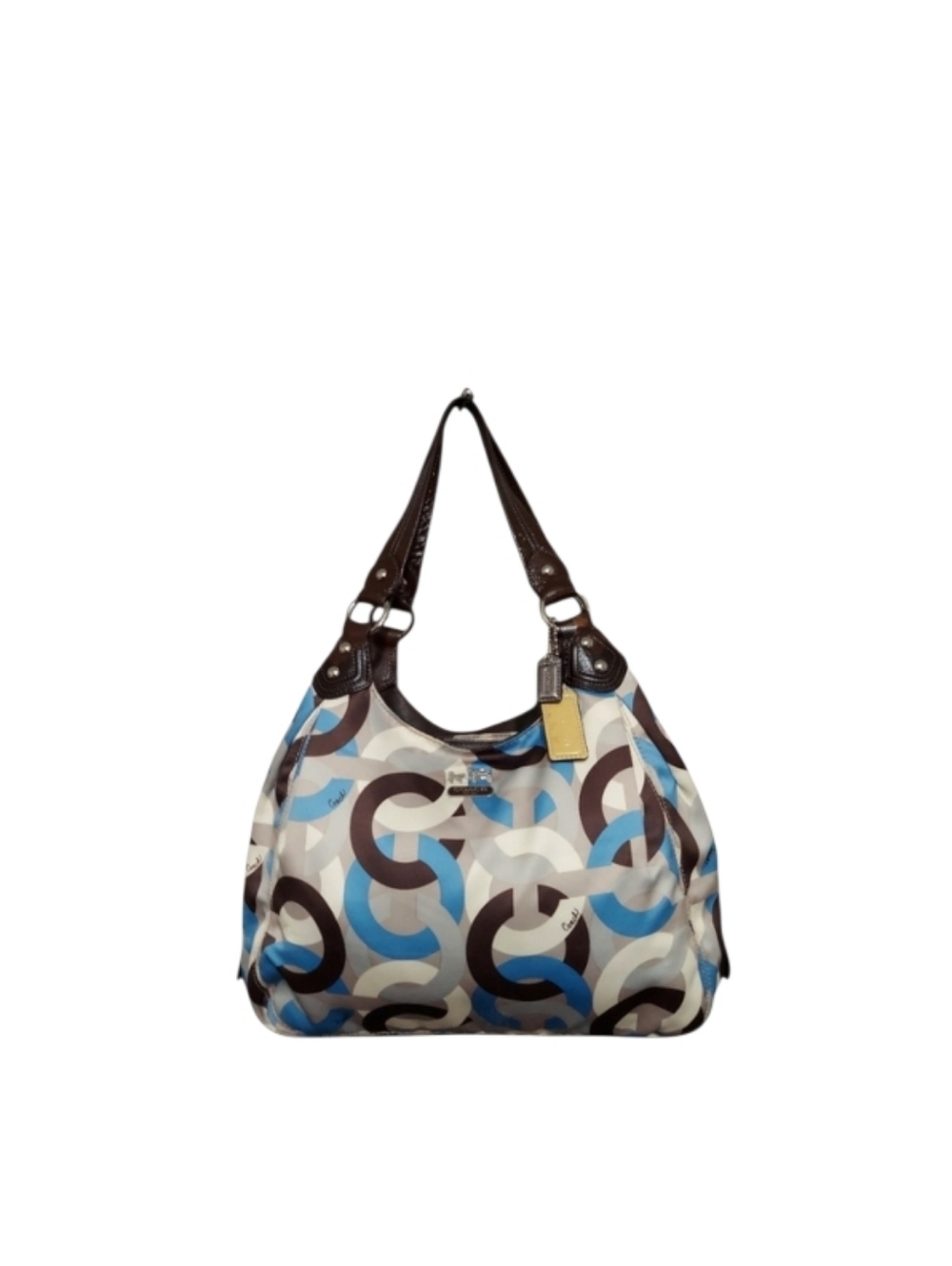Coach Madison Maggie Satin Shoulder Bag EUC. No. 14420